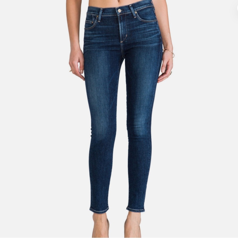 Citizens of Humanity Rocket Crop High-Rise Skinny Jeans - Picture 2 of 10